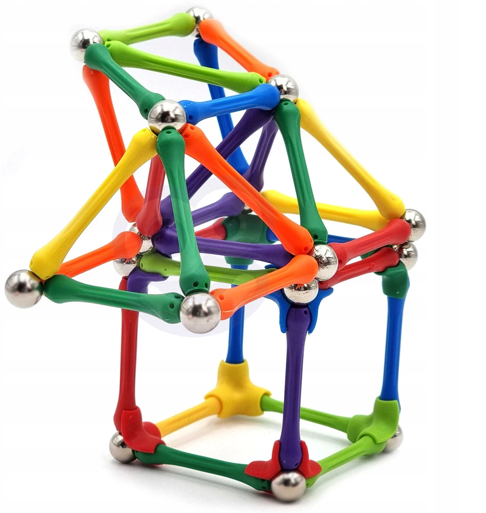 Dėlionė Magnetinis konstruktorius 110 vnt. Woopie