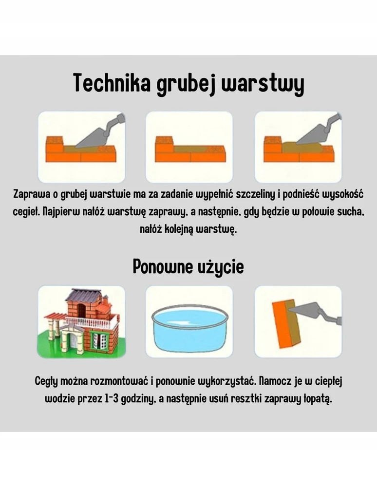 Statybinis rinkinys su plytomis WOOPIE vila