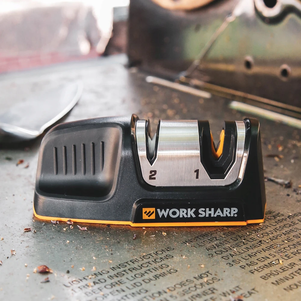 Togo Work Sharp Kitchen Edge – kompaktiškas peilių galąstuvas