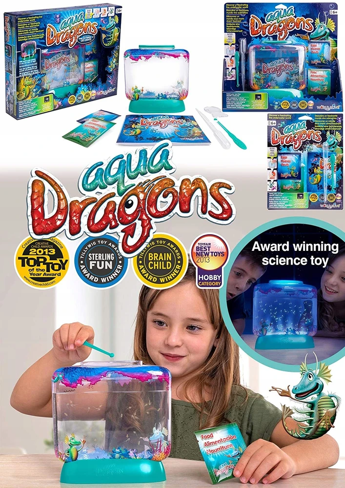 World Alive Akvariumas su LED Šviesomis Aqua Dragons 4003