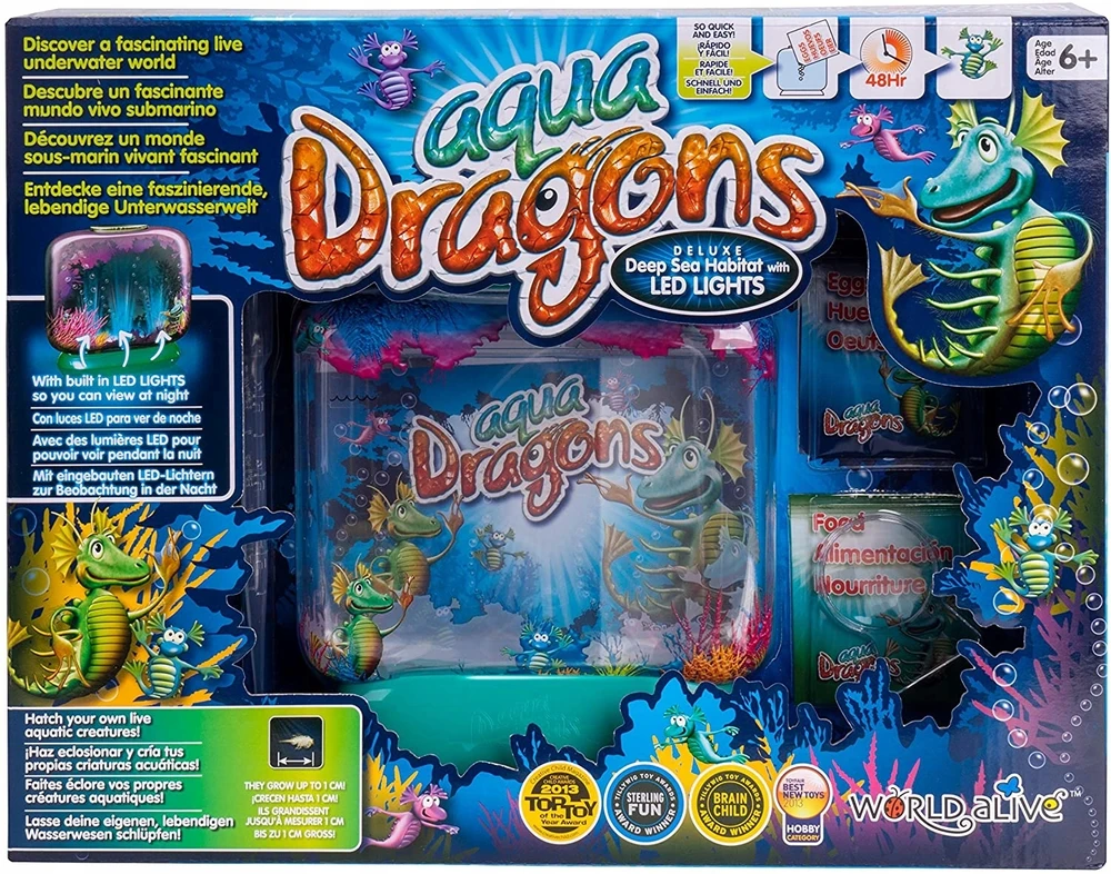 World Alive Akvariumas su LED Šviesomis Aqua Dragons 4003