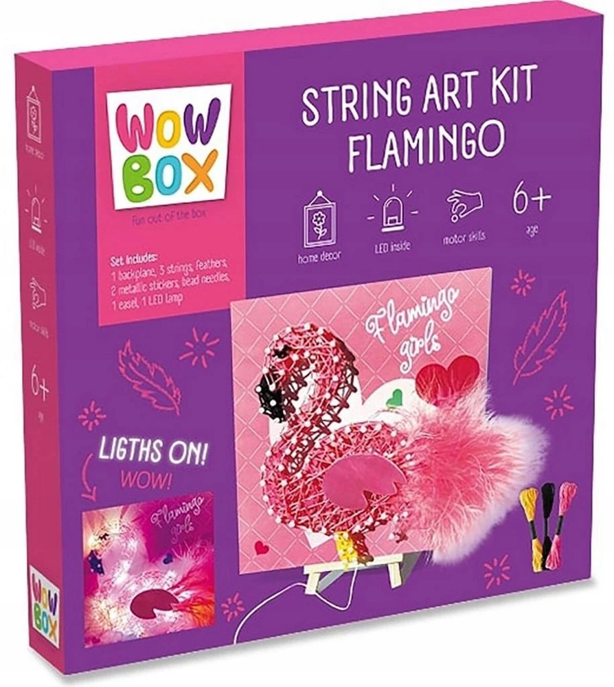 "Wow Box. Flamingo virvelių rinkinys - TM Toys
