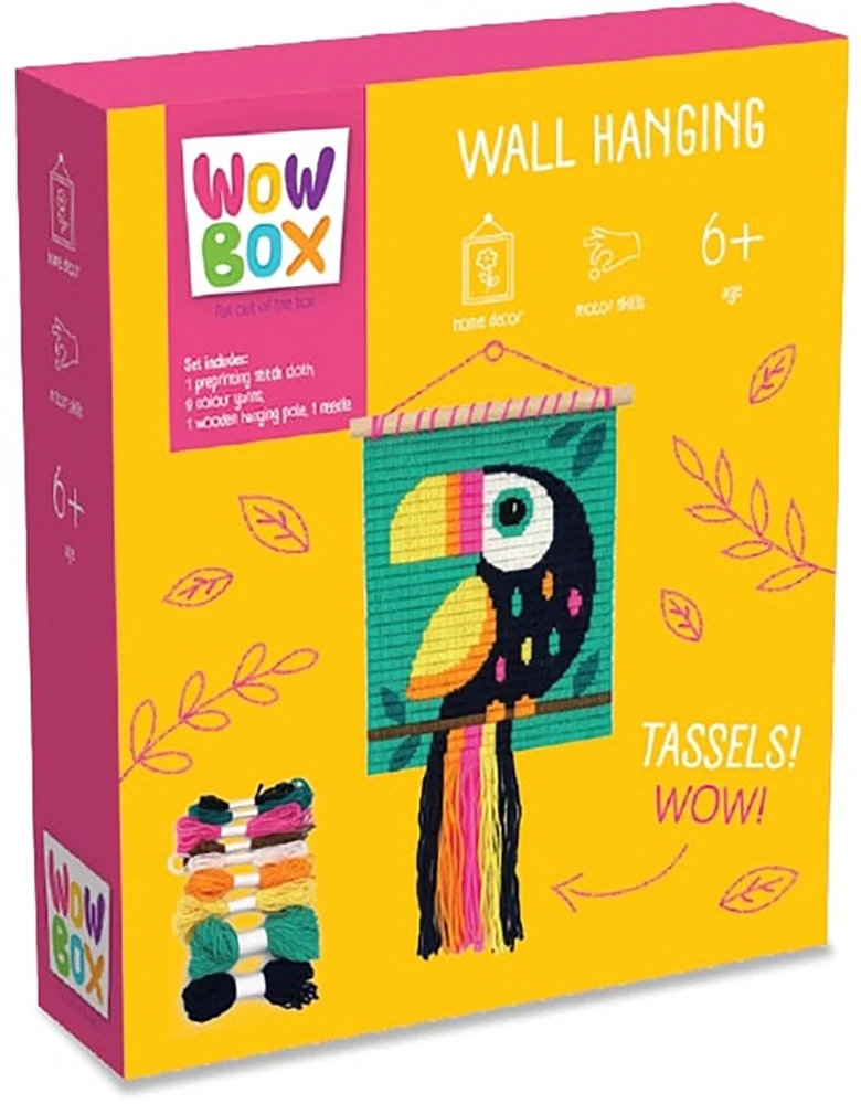 TM Toys Wow Box. Rinkinys makrama Tukan