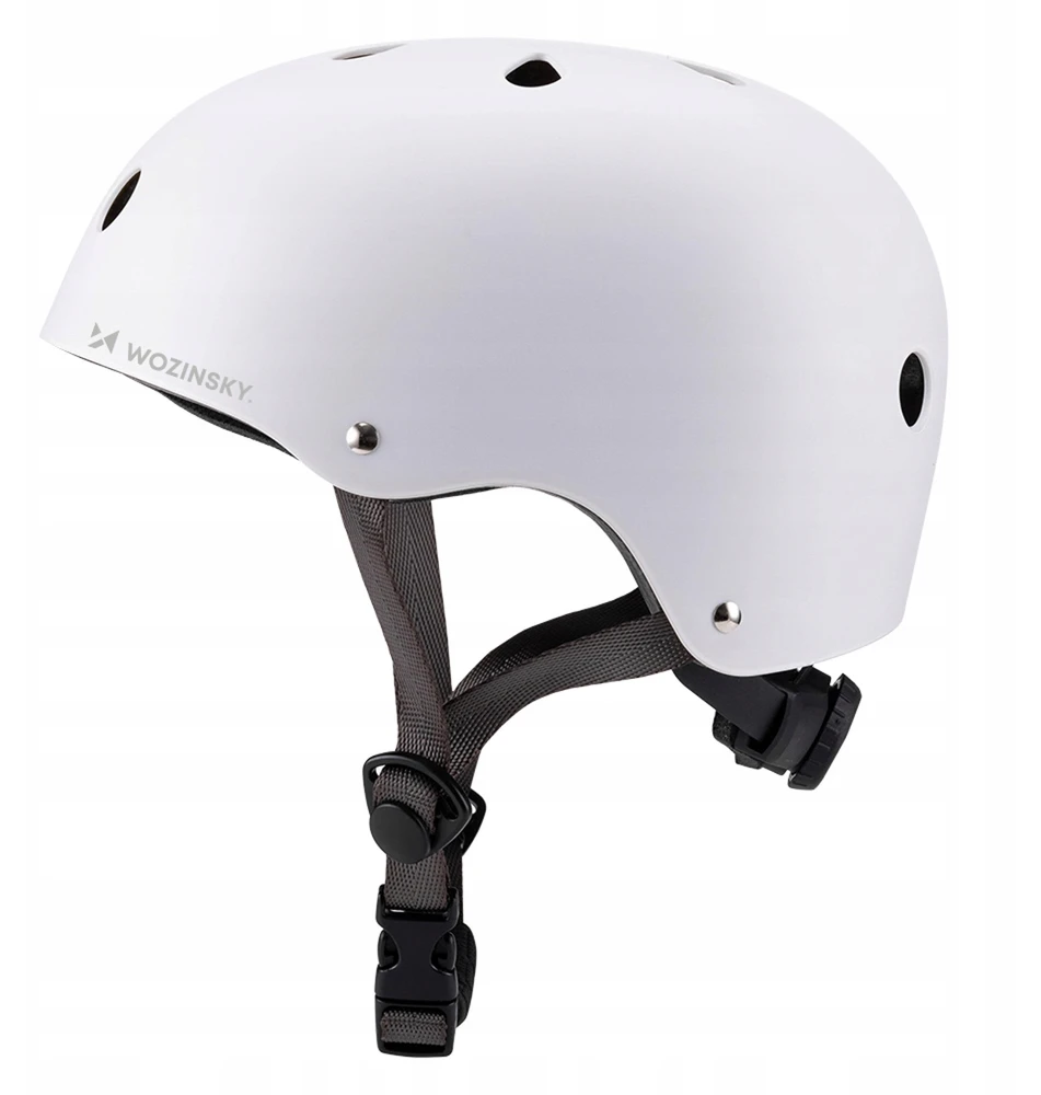 Dviratininko šalmas BMX/paspirtukas Wozinsky lekki 54-58 cm - balta