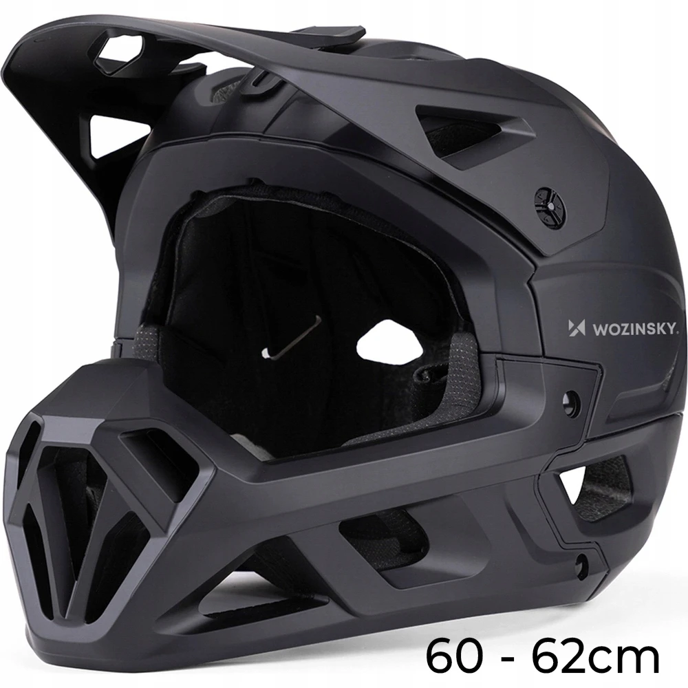 Wozinsky reguliuojamas sportinis galvos apsaugos šalmas MTB dviračiui, 60-62 cm