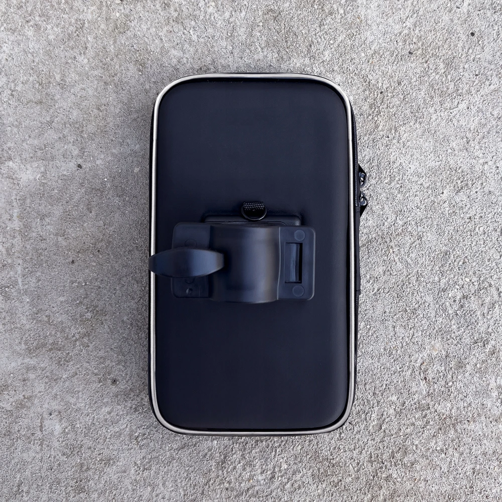 Wozinsky phone holder bike, motorcycle, scooters dėklas telefonui juodos spalvos WBHBK7