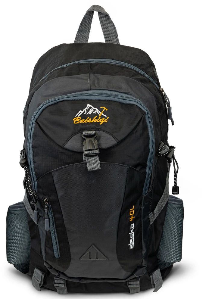 WTM Juodas TREKING BACKPACK MOUNTAIN 40L STIPRIOS VYRŲ MOTERIŠKOS