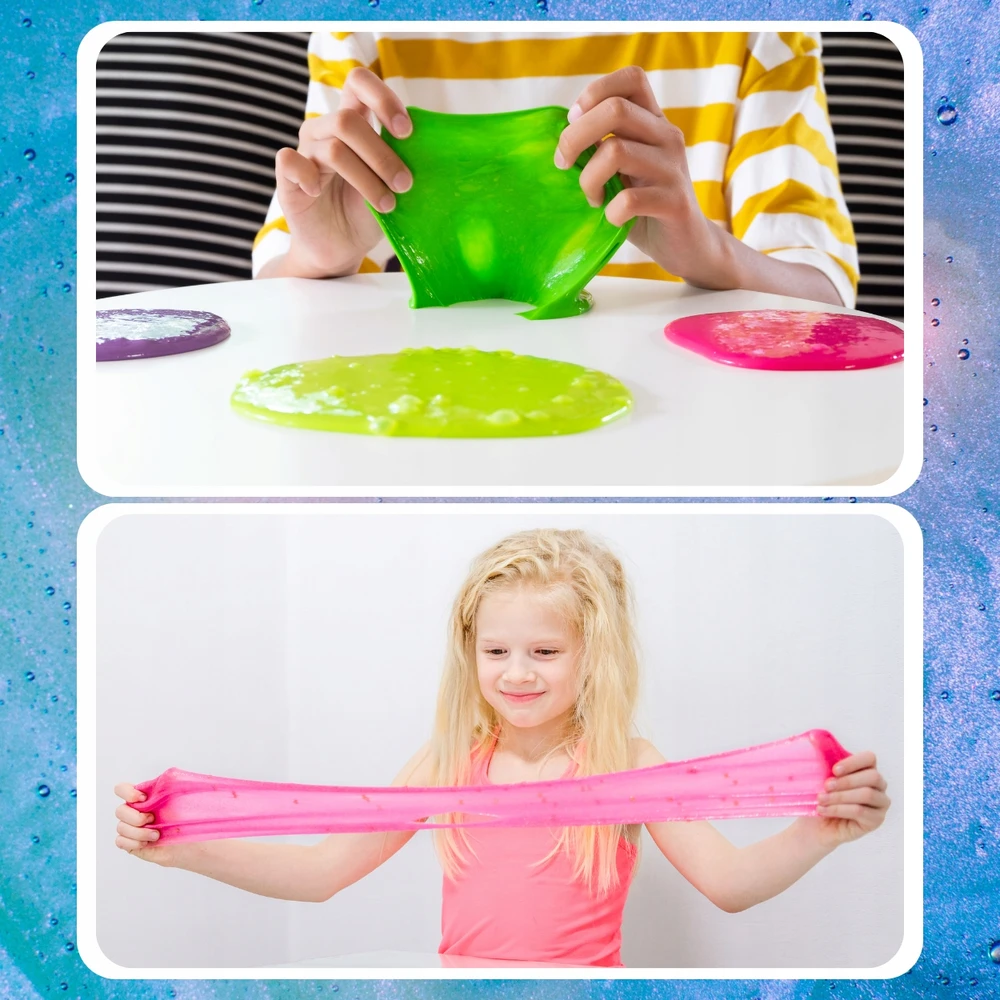 WTM SLIME SLIME GAMYBOS RINKINYS PUIKI KŪRYBINĖ DĖŽĖ MASS GAMYKLĖS DOVANA