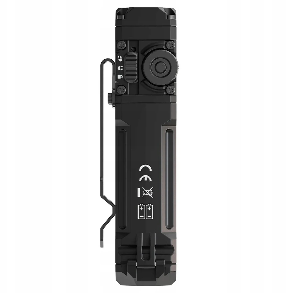 Wuben X2 Pro+ Juodas kompaktiškas EDC įkraunamas žibintuvėlis – 1500 liumenų