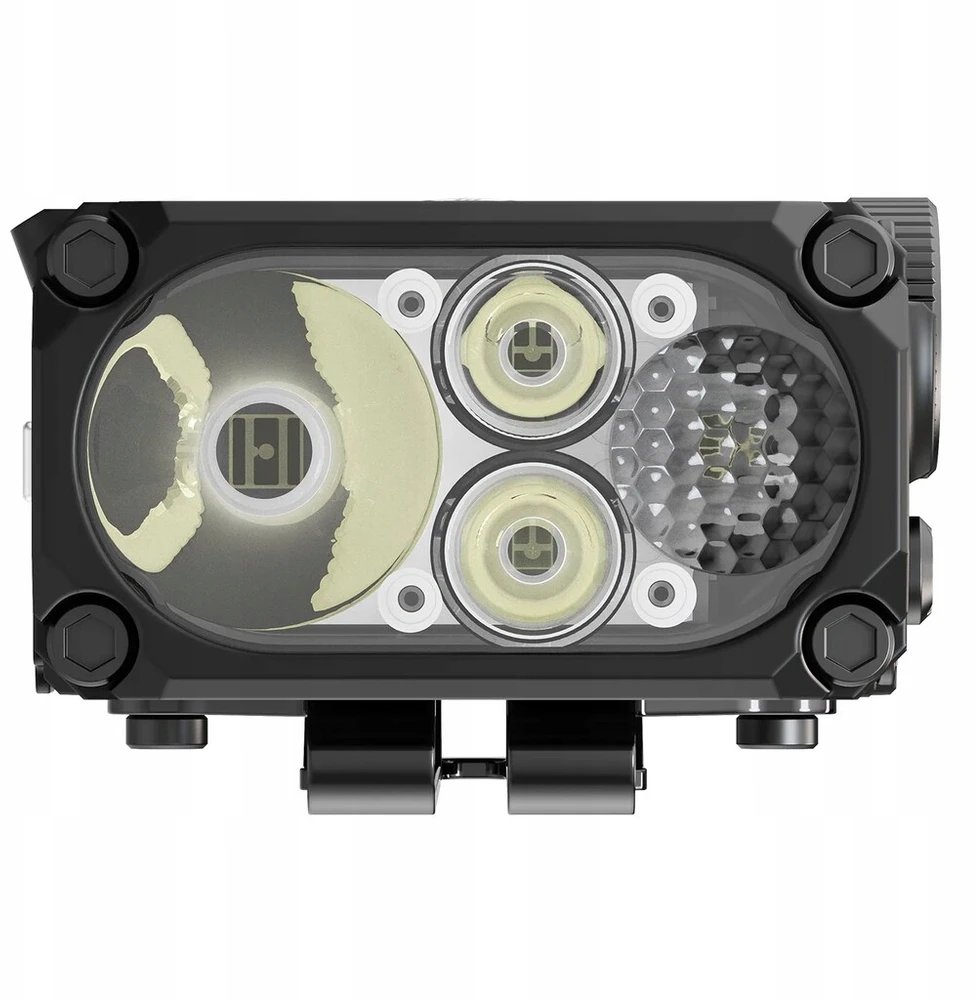 Wuben X2 Pro+ Juodas kompaktiškas EDC įkraunamas žibintuvėlis – 1500 liumenų