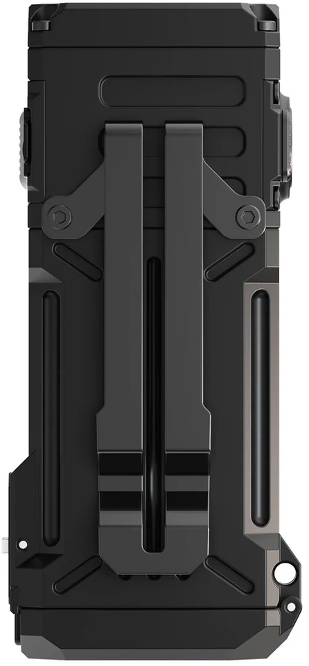 Wuben X2 Pro+ Juodas kompaktiškas EDC įkraunamas žibintuvėlis – 1500 liumenų
