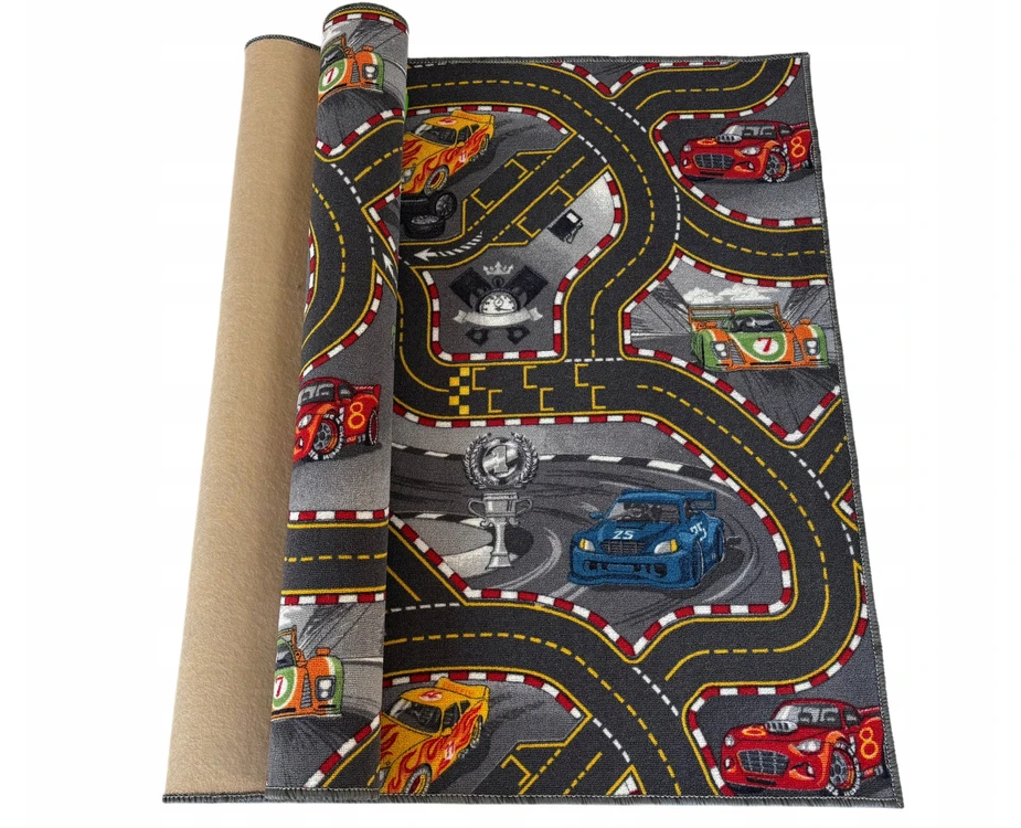 Wykadziny I Dywany DYWAN DISNEY CARS AUTA DROGI MIASTO 200X300 2x3