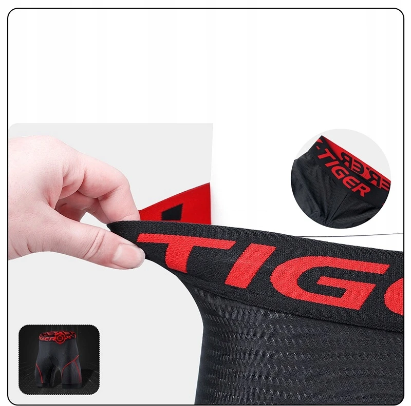 X-Tiger Dviračių kelnaitės su geliniu įdėklu apatinės kelnės LEGS STABILIZATION PRO M