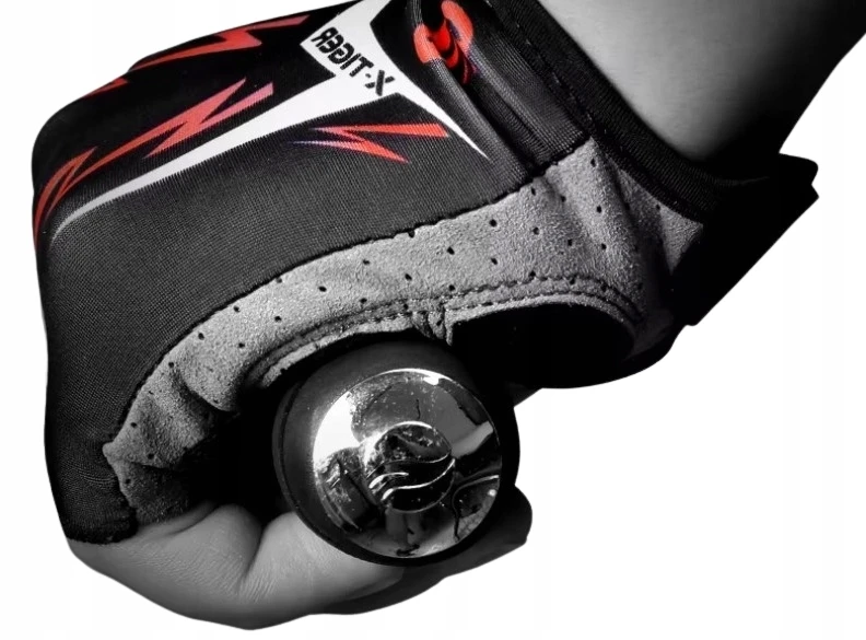X Tiger Dviratininkų pirštinės be pirštų Lengvos profesionalios RANKŲ APSAUGOS STRONG XL