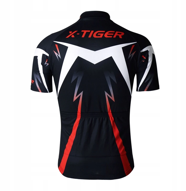 X Tiger GREITAI DŽIUSIA DVIRAČIO MARŠKINĖLIAI, ERGONOMINIS XXL PJOVIMAS