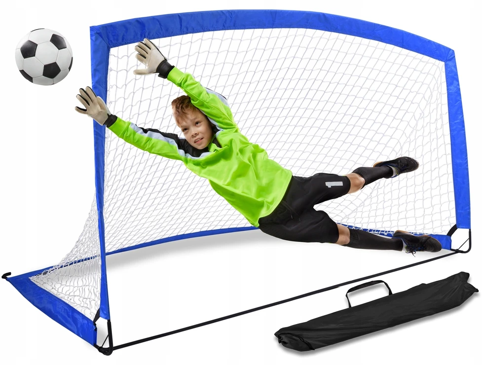 Xboost Bipohome Sporto treniruočių futbolo vartai 200 x 100 cm