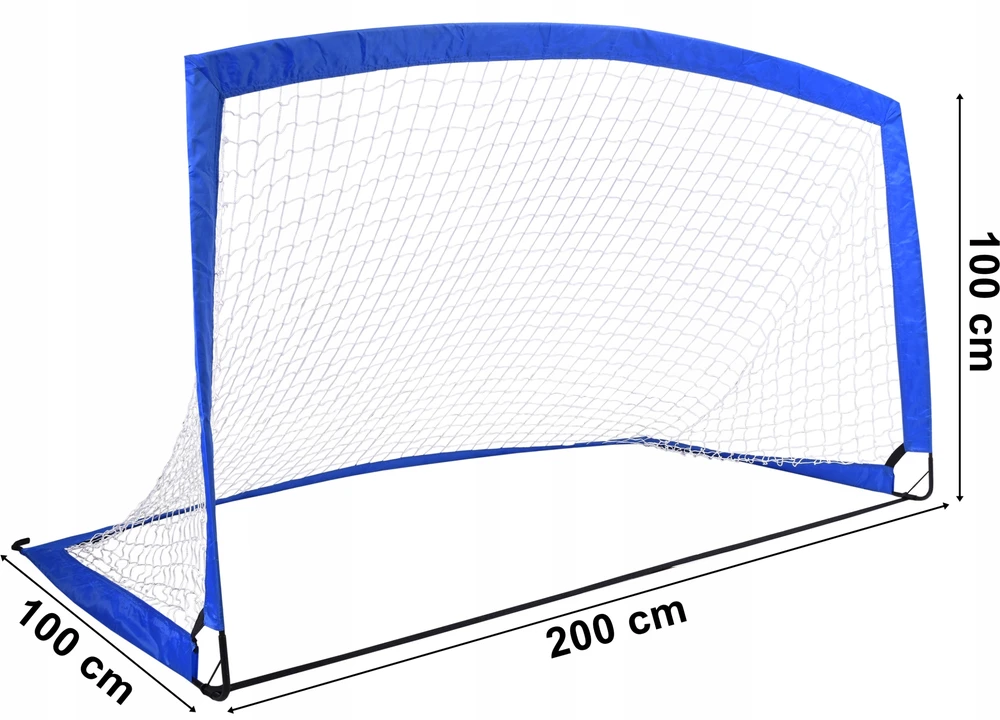 Xboost Bipohome Sporto treniruočių futbolo vartai 200 x 100 cm