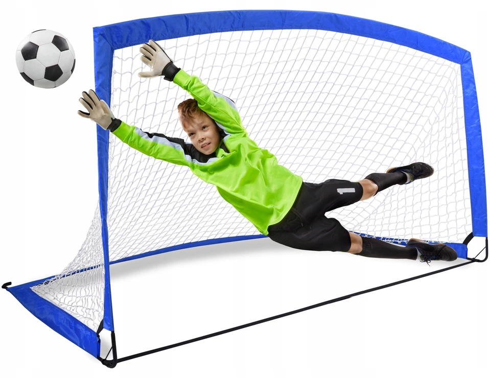 Xboost Bipohome Sporto treniruočių futbolo vartai 200 x 100 cm