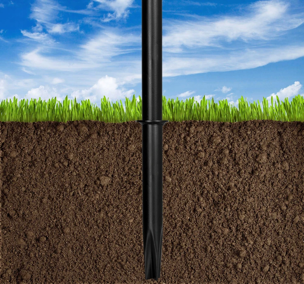 Xboost Bipohome Futbolo vartai 180 X 120 cm FORTE juodi