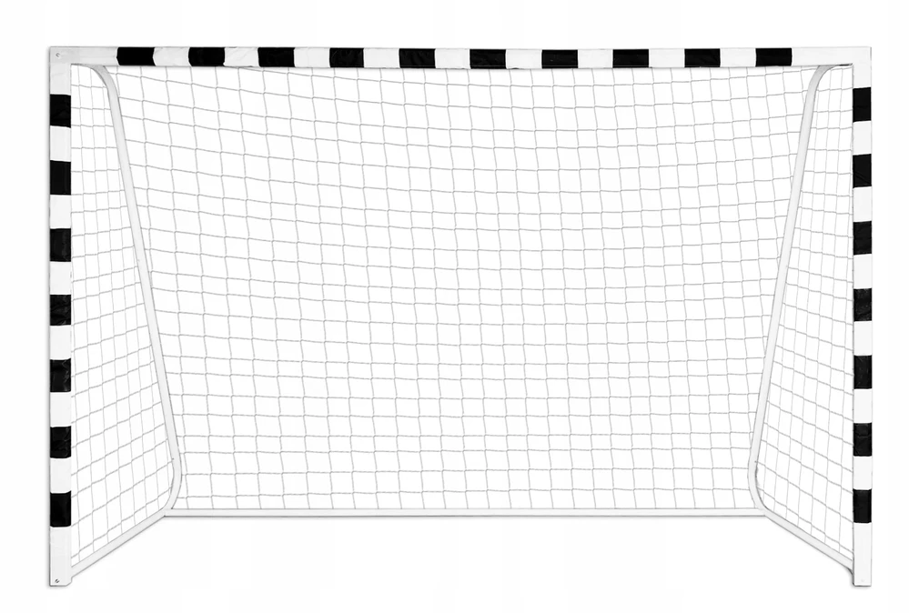 Xboost Bipohome Futbolo vartai "Pro" 300 x 200 cm baltos ir juodos spalvų