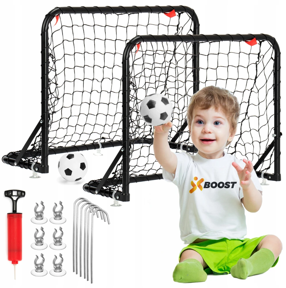 Xboost Poland LOPEZ futbolo vartų rinkinys 2 x 61x46 cm