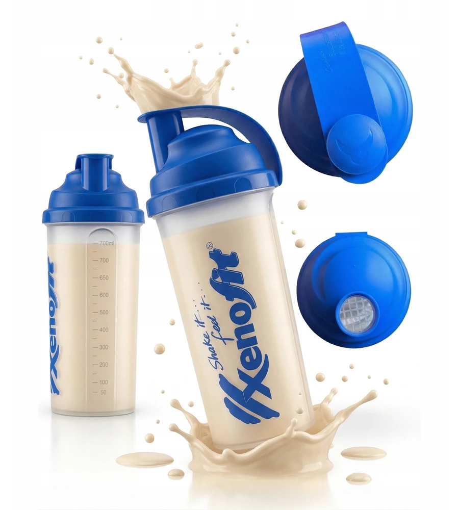 Gertuvė XENOFIT SHAKER 700 ML BPA BE BALTYMŲ IR IZOTONINIŲ GĖRIMŲ