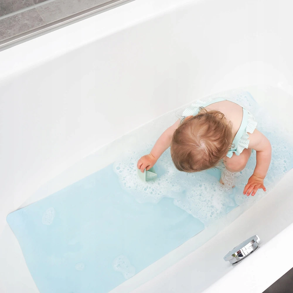 Reer - MyHappyBath Mat XL vonios kilimėlis - mėlynas - 97 x 36 cm