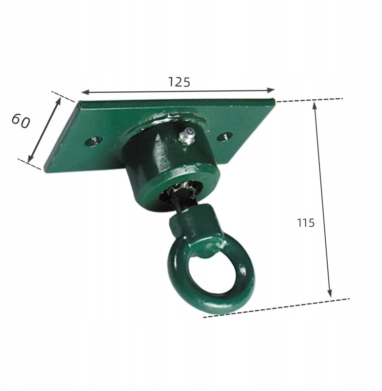 Xl-tools Kdh97 Pakabinamas tvirtinimo kabliukas 360°
