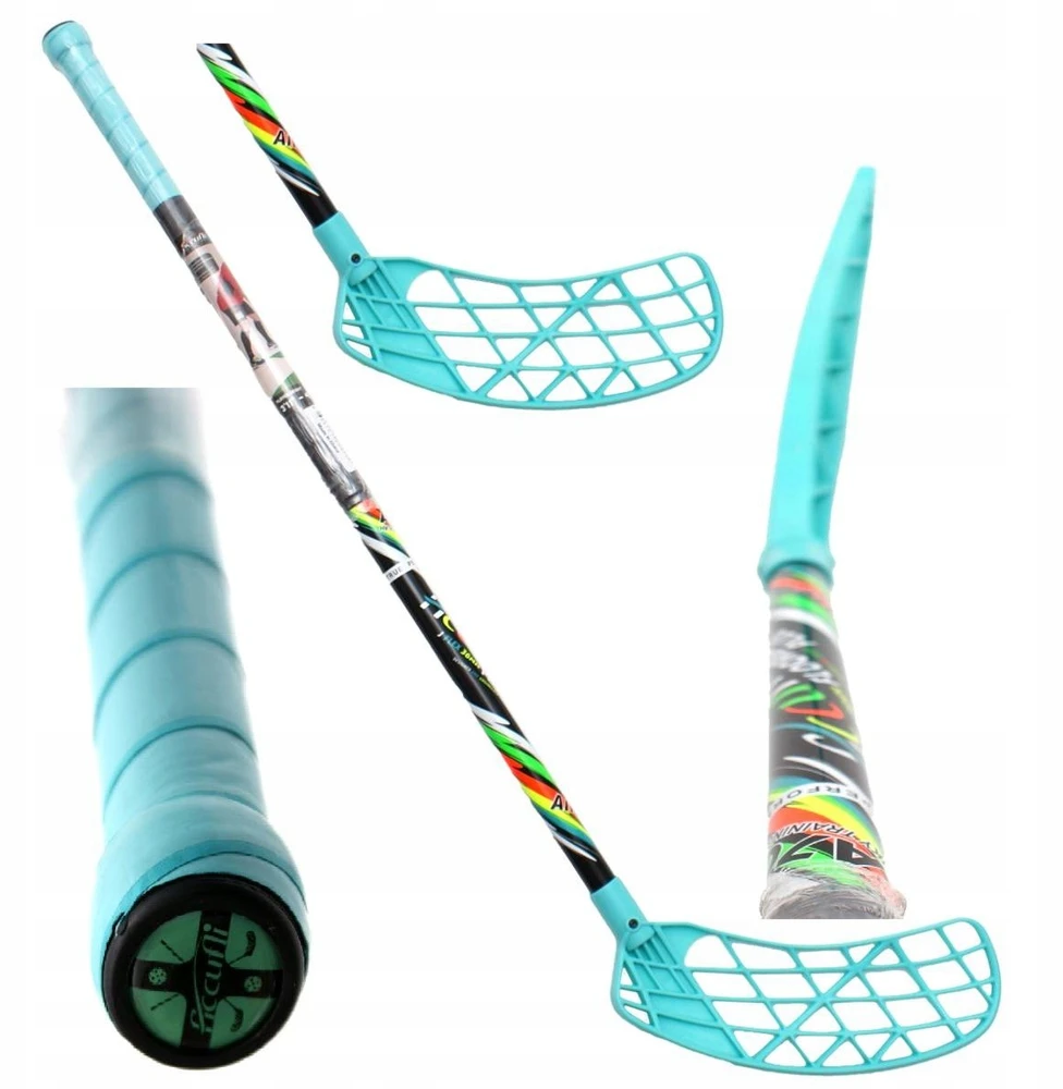 Xqmax unihockejo lazda kairiarankiams 70 cm mėlyna