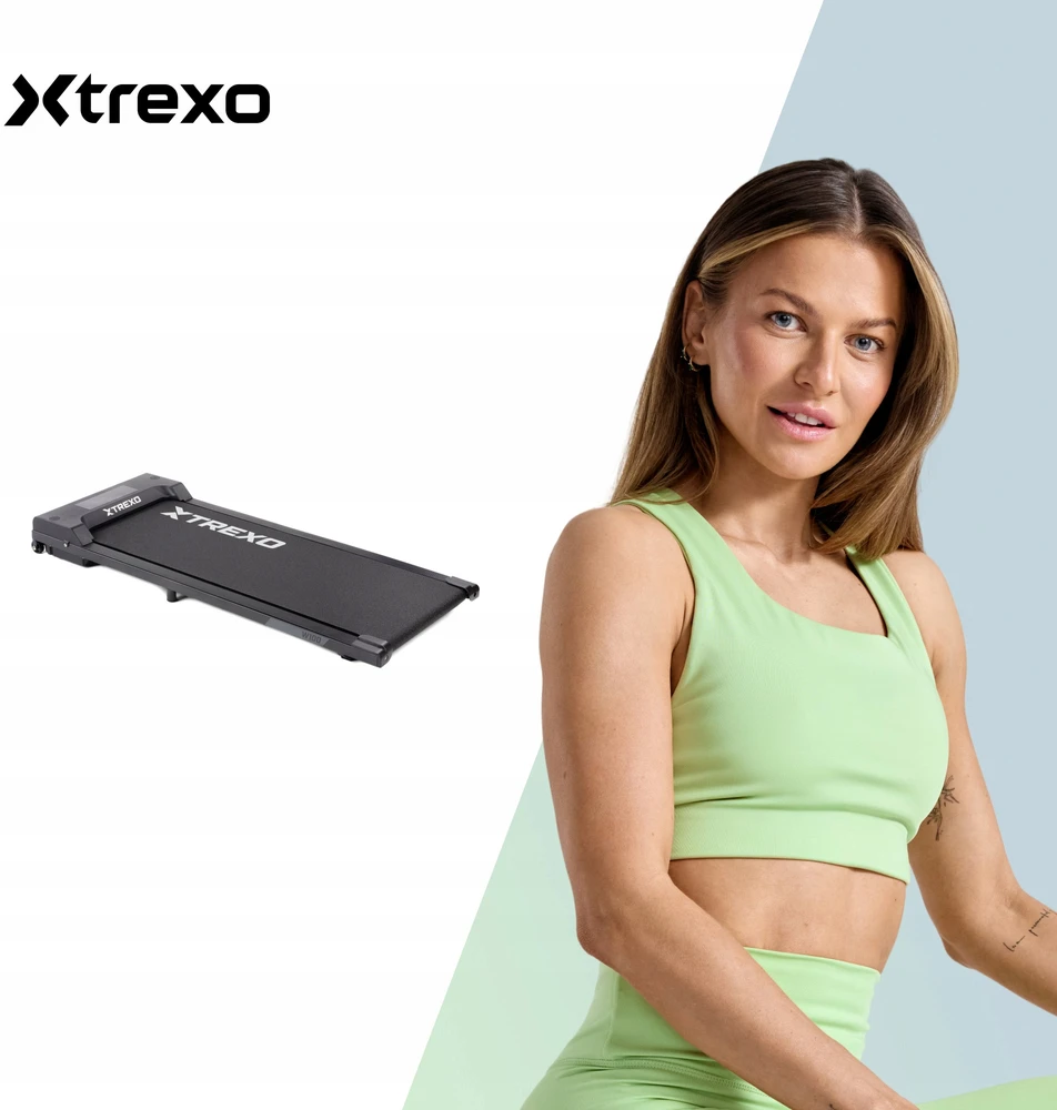 Xtrexo Elektrinis bėgimo takelis TREXO Walking Pad W100 juodas
