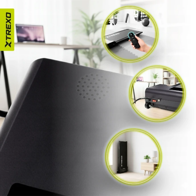 Xtrexo Elektrinis bėgimo takelis TREXO Walking Pad W100 juodas