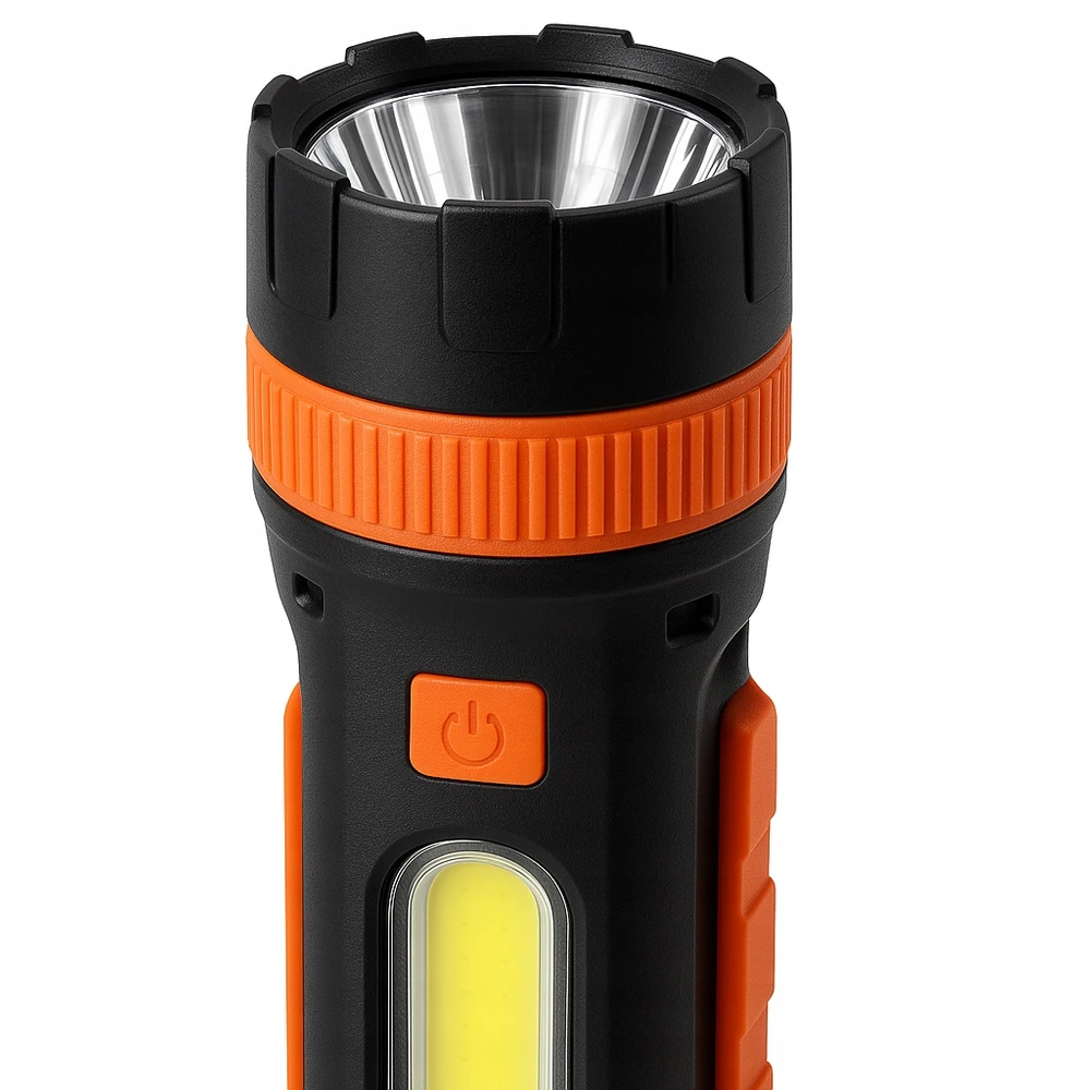 Xudo Xd Galingas, vandeniui atsparus, baterija maitinamas LED žibintuvėlis su magnetu, 2 XUDO apšvietimo režimai