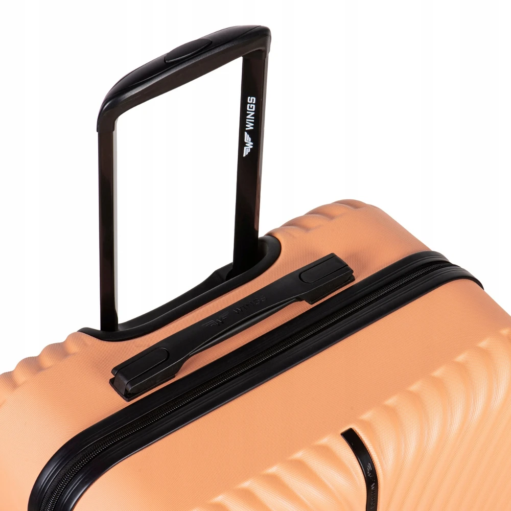 XXL WINGS lagaminas Didelis bagažas ant 4 ratų iš ABS+ medžiagos, REGISTRUOTAS 28"