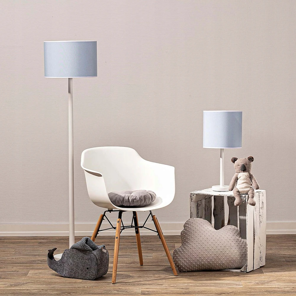 Yellow Tipi Geltona Tipi Lampa stojąca Mėlyna Happiness