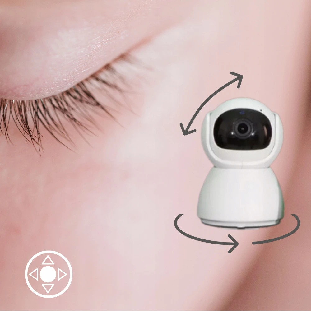 YOKO DESIGN YOKO X5 elektroninė auklė – su Clean Connection technologija | 5 HD ekranas