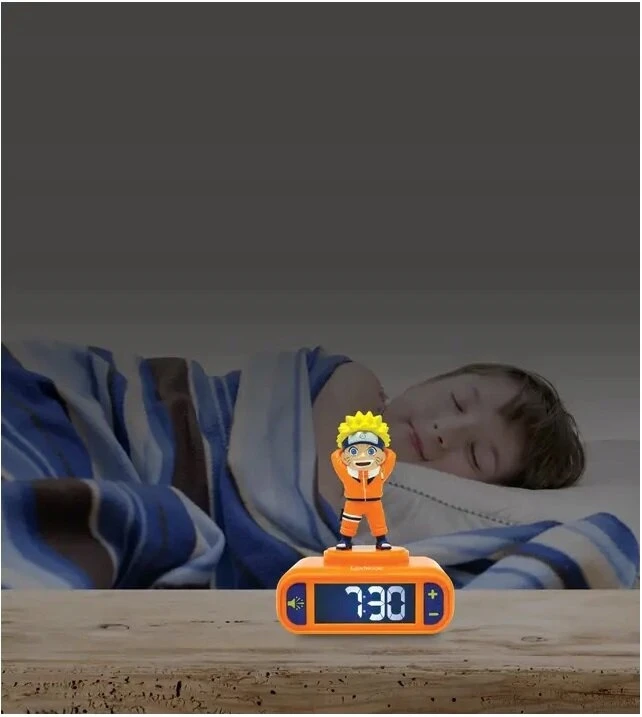 Zabawka budzik su lampką nocną LEXIBOOK Naruto RL800NA