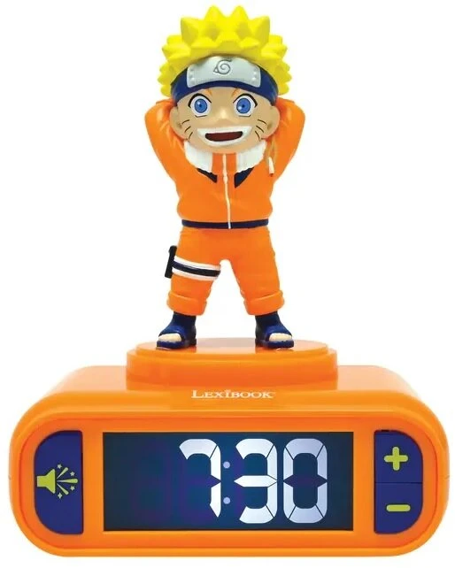 Zabawka budzik su lampką nocną LEXIBOOK Naruto RL800NA