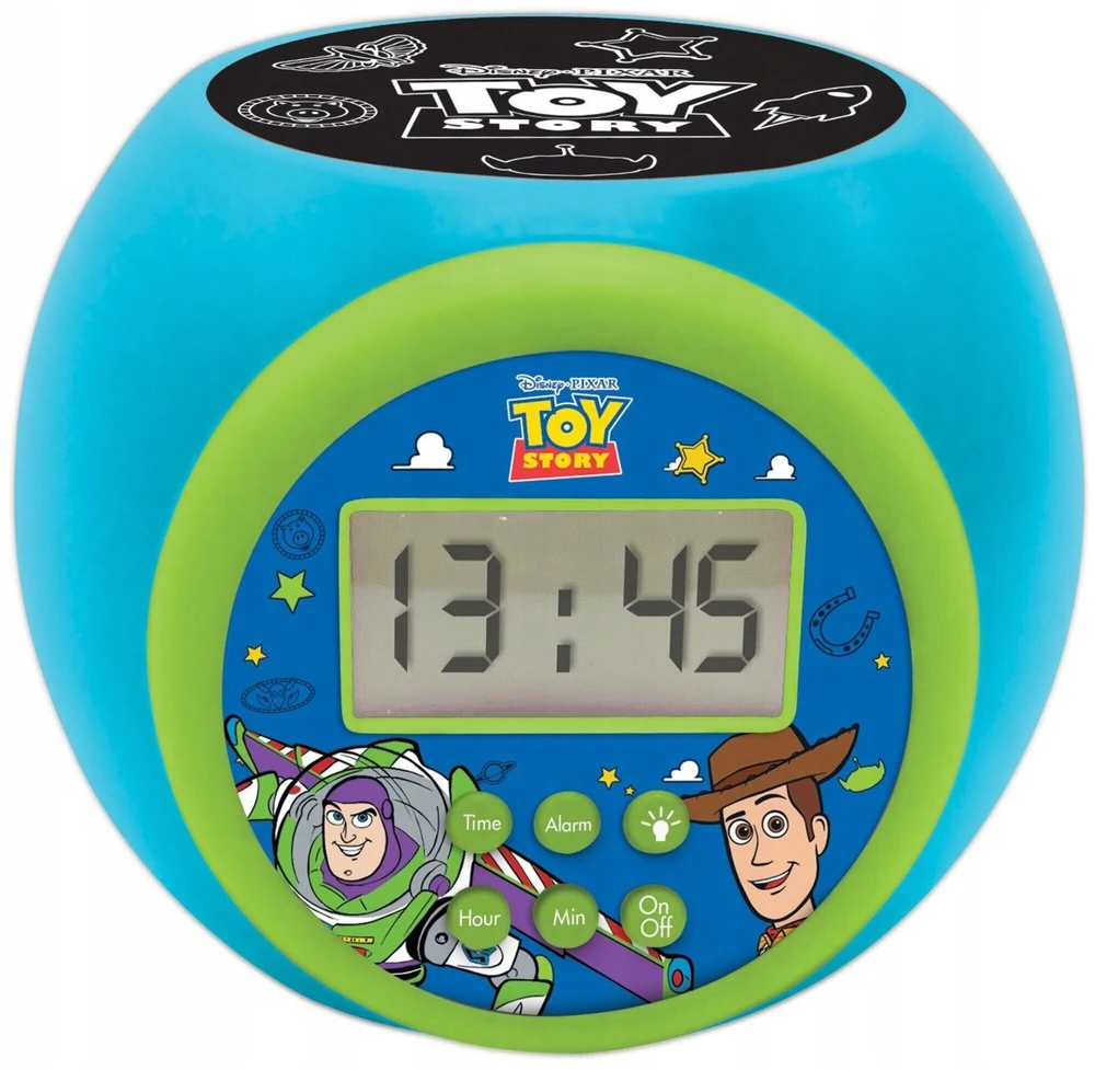 Zabawka budzik su projektorem LEXIBOOK Disney Toy Story RL977TS