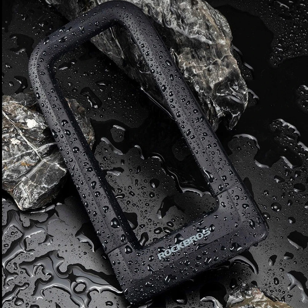 Zabezpieczenie do roweru U Lock stalowe odporne na kradzież - Rockbros
