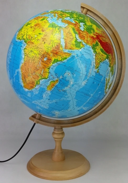 Zachem Apšviestas fizinis gaublys 32 cm