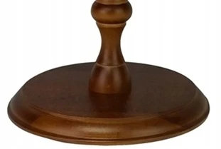 Zachem Retro šviečiantis gaublys 32cm su medine stotele ir burlaiviais