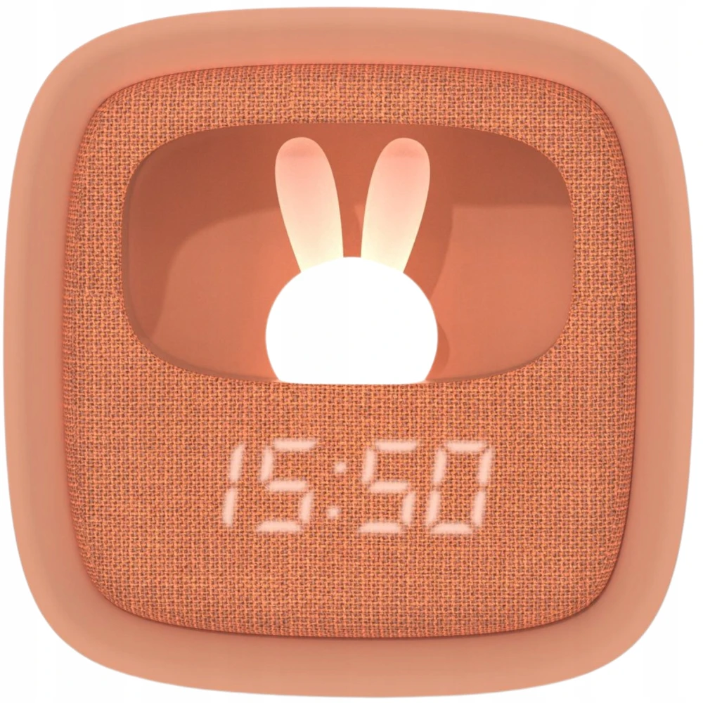 Mobility On Board Žadintuvas Laikrodis Elektroninis Žadintuvas dla Dzieci Billy Clock MOB Czekoladowy