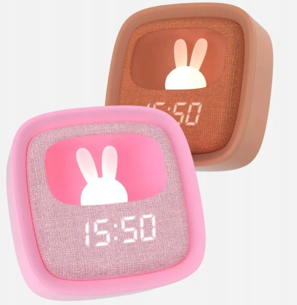 Mobility On Board Žadintuvas Laikrodis Elektroninis Žadintuvas dla Dzieci Billy Clock MOB Czekoladowy