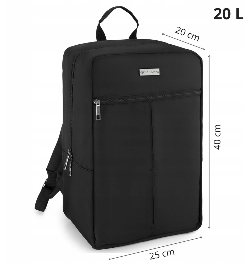 Zagatto kelioninis rankinis bagažo dydžio 40x20x30 cm lėktuvui