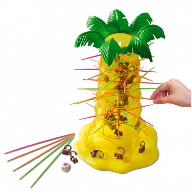 Mattel stalo žaidimas Beždžionėlės akrobatės Tumblin' Monkeys 52563