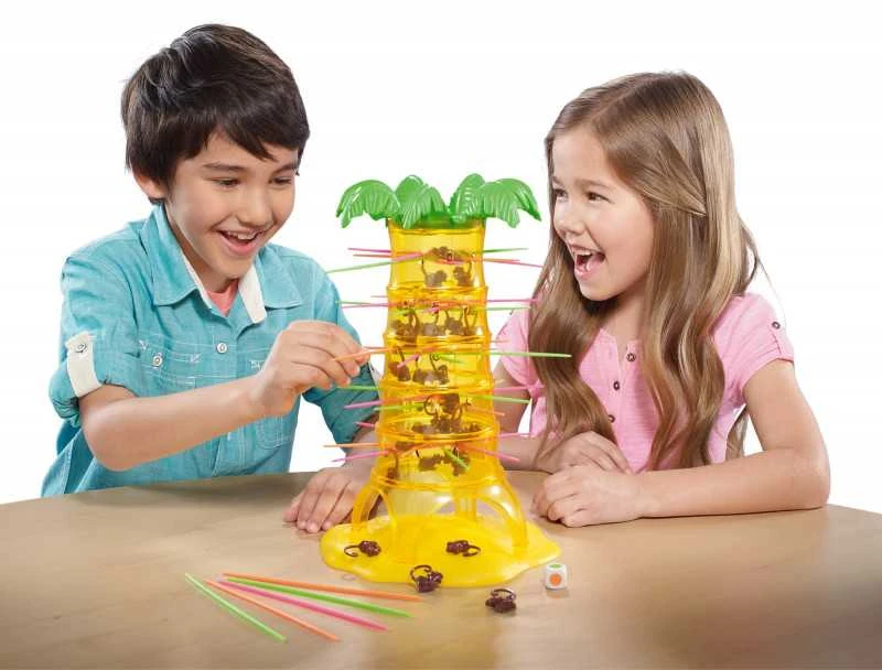 Mattel stalo žaidimas Beždžionėlės akrobatės Tumblin' Monkeys 52563