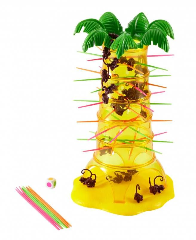 Mattel stalo žaidimas Beždžionėlės akrobatės Tumblin' Monkeys 52563