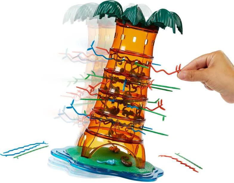 Mattel stalo žaidimas „Beždžionėlės akrobatės“ nauja versija