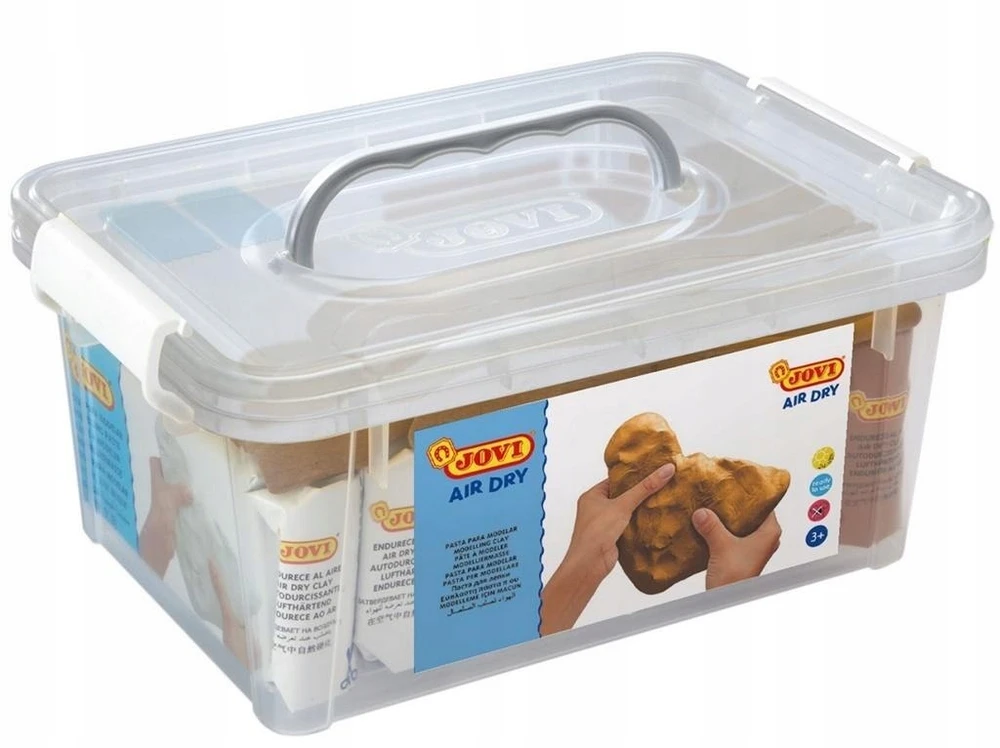Žaidimas iš plastilino Jovi Air Dry, 27 el.