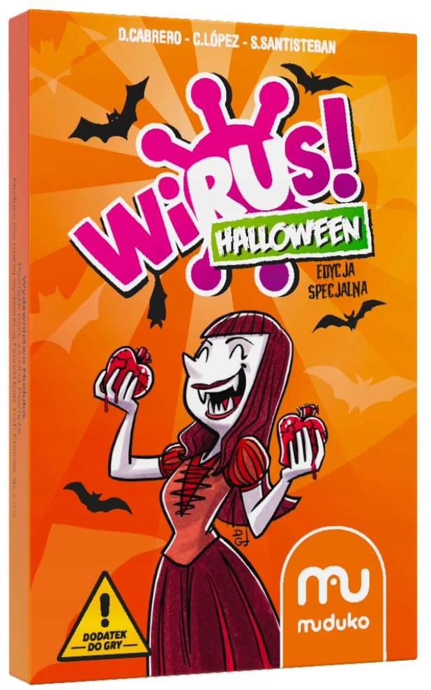 Žaidimo Muduko VIRUS, EVOLUTION + HELLOWEEN išplėtimo papildymų rinkinys